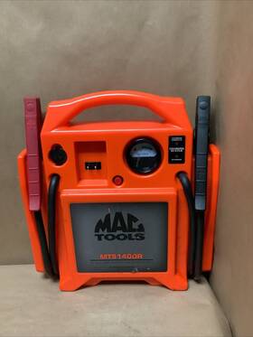 Mt5140or Mac Tools 12v Jump Starter And Power Supply With Clamps -orange