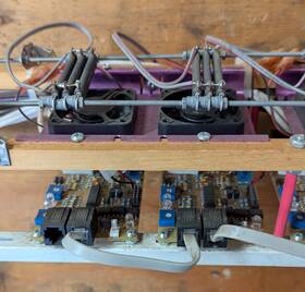 Mk2b Manzanita Micro 10 Rudman Regulators With External Loads And Fans For Agm Battery Balance