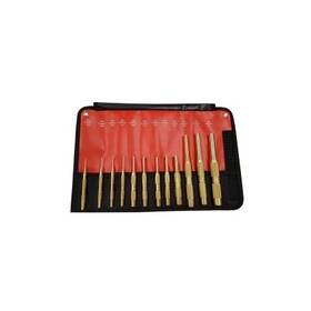 67008 Mayhew Tools 12 Piece Brass Pin Punch Set Sae