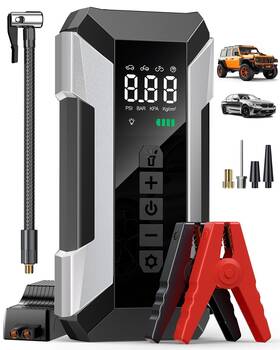 3000a Meuci 751816910846 Jump Starter With Air Compressor Car Battery Portabl