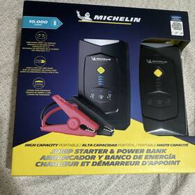 Ac533420-120 Michelin Jump Starter And Power Bank 12v 10 000 Mah Ac533420-120 Michelin Jump Starter And Power Bank 12v 10 000 Mah