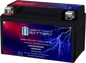 Ytx7a-bs Mighty Max Battery 3456282 -12 Volt 6 Ah 105 Cca Rechargeable Standard