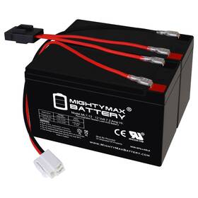 Ml7-12rzh Mighty Max Battery Extended Range Drop In Replacement For 12v 1 Pack Black