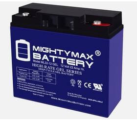 Ml22-12gel464 Mighty Max 12v 22ah Gel Battery Replacement For Jump N Carry Jnc105 Ml22-12gel464 Mighty Max 12v 22ah Gel Battery Replacement For Jump N Carry Jnc105