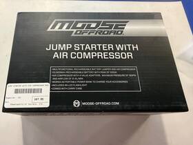 3807-0756 Moose Racing Jump Starter And Air Compressor New In Box