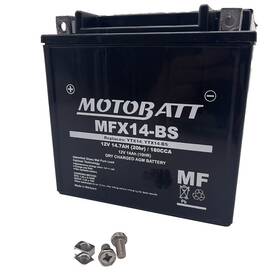 Ytx14-bs Motobatt 947312410384 Mfx14-bs Classic Agm Mf Battery Replaces