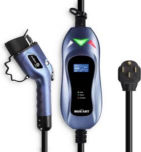 Mt-40a-n1450 Mustart Level 2 Ev Charger 40 Amp 240 Volt 25ft Cable Electric Vehicle Blue Mt-40a-n1450 Mustart Level 2 Ev Charger 40 Amp 240 Volt 25ft Cable Electric Vehicle Blue