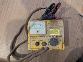 85-182 Napa 6v 12 Volt Battery/starter Tester #85-182