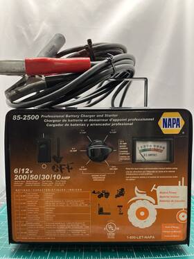 85-2500 Napa 86-2500 Professional Battery Charger And Starter Heavy Duty
