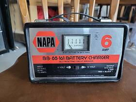 Bb-85-161 Napa Vtg Battery Charger Power Supply Car Starter Jump Cables Bb-85-161 Napa Vtg Battery Charger Power Supply Car Starter Jump Cables
