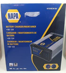 Hfdvbcm16a Napa 6v-12v Battery Charger / Maintainer New