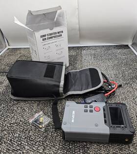 B23l Nexpow Jump Starter With Air Compressor 12v 150psi Max Pressure