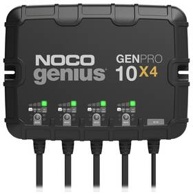 4-bank Noco 037873920227 Genpro10x4 Genius 40-amp 10-amp Per Bank Fully-automatic Smart