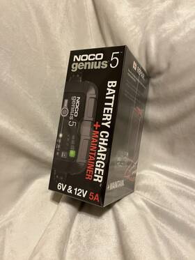 4622119004 Noco Genius 5 6v/12v 5a Smart Battery Charger Trickle And Maintainer 4622119004 Noco Genius 5 6v/12v 5a Smart Battery Charger Trickle And Maintainer