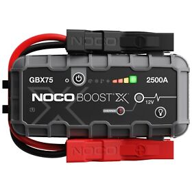2500a Noco Boost X Gbx75 12v Ultra Safe Portable Lithium Jump Starter 2500a Noco Boost X Gbx75 12v Ultra Safe Portable Lithium Jump Starter