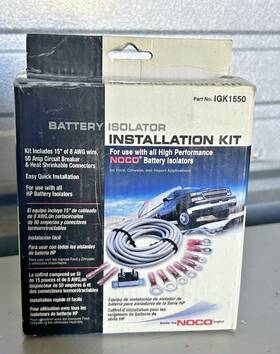 Igk1550 Noco Battery Isolator Installation Kit Igk1550 Noco Battery Isolator Installation Kit