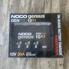 Noco-genpro10x3 Noco Genius Genpro10x3 3-bank 30a 10a/bank 12v Onboard Marine Battery Charger
