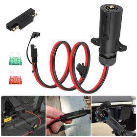 Nsioutlet 619960760536 7 Pin To 2 Sae Trailer Adapter Cable 10awg Tinned Copper For Rv Truck Camper Nsioutlet 619960760536 7 Pin To 2 Sae Trailer Adapter Cable 10awg Tinned Copper For Rv Truck Camper