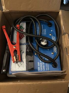 Oemtools 076812243362 500 Amp 12v Battery Load Tester Voltage Meter Ships Fast