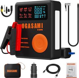 Dk-mf139pro Ogasami ‎ Jump Starter 13000mah 2000a Peak Current 12v Jumpstart Car Battery With Safet Dk-mf139pro Ogasami ‎ Jump Starter 13000mah 2000a Peak Current 12v Jumpstart Car Battery With Safet