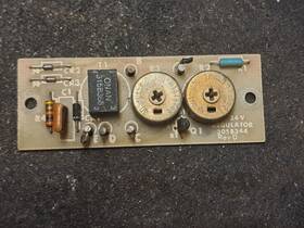 305-0346 Onan 305b344 Regulator Pcb From 24 Volt Float Charger #305-0346 Rev D