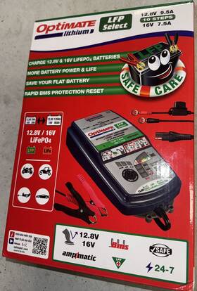 Tm-271v2 Optimate Lithium Lfp Select V2 10-step Battery Charger/maintainer