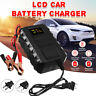 Ovo6553929 Car Battery Lead Acid Charger Automobile Motorcycle Intelligent Lcd New