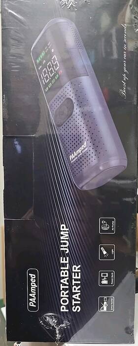Hcb002 Paamped Car Jump Starter With Air Compressor And Light 2500a