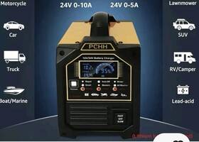 3839965 Pchh 12v 24v Car Battery Charger Heavy Duty 0-15a Automatic Maintainer 3839965 Pchh 12v 24v Car Battery Charger Heavy Duty 0-15a Automatic Maintainer