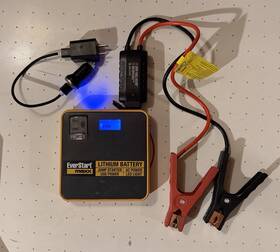 Peak 814632014485 Ever Start Maxx Lithium Jump Starter 800 Amps