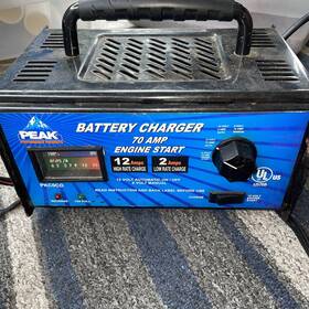 Pcc0cd Peak Battery Charger 70 Amp Engine Start Pkcocd Model 12/2 6 Volt 12