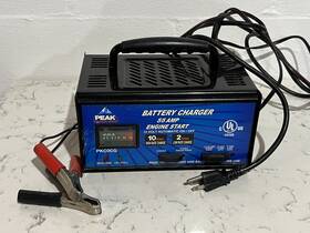 Pkc0cg Peak Battery Charger 70 Amp Engine Start Pkcocd Model 12/2 6 Volt 12