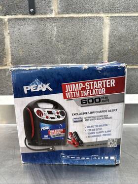 Pkcop6 Peak Jump Starter/inflator 600 Amps Nib