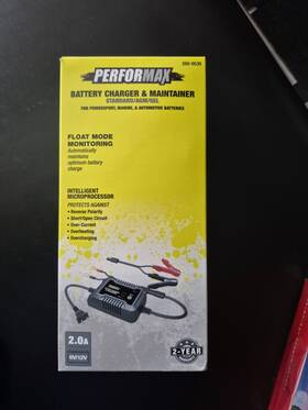 260-9539 Performax Battery Charger And Maintainer