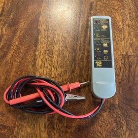 63592 Pittsburgh Automotive 12v Alternator /battery Tester Easy To Read Lead Indicator
