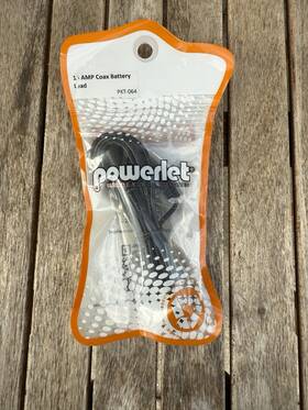 2120-0772 Powerlet Coliant Corp Pkt-064 15 Amp Coax Battery Lead Motorcycle Cable