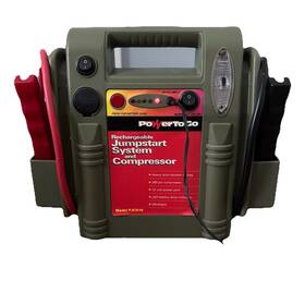Pjc816 Powertogo Rechargeable Jumpstart System And Compressor - Model Portable