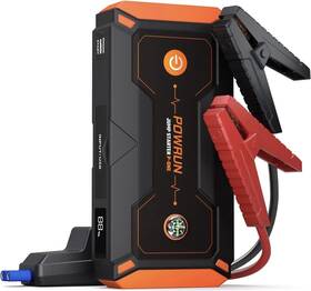 44.4wh Powrun 389446195530 12v 2000a Capacity Portable Jump Starter Model P-one New