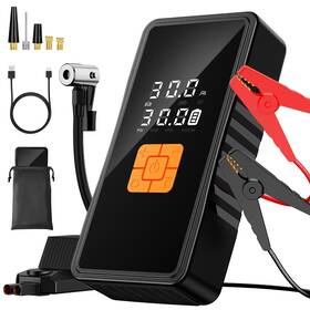Wq-030 Preciva 8000mah Jump Starter 8000a Car Battery Charger Air Compressor And Tire Repair