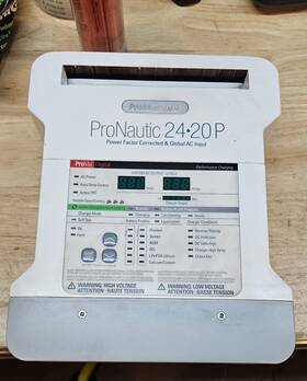 3-bank Pronautic 24-20p 2420p 20a Marine Battery Charger