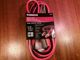 5568969 Prosource New 12 Foot Booster Cable 10 Gauge From