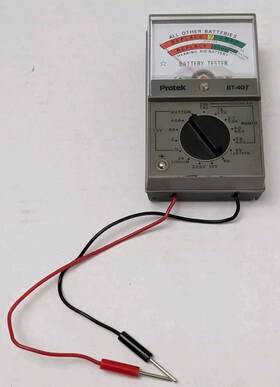 Bt-407 Protek Vintage Battery Tester