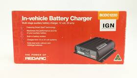 Bcdc1220-ign Redarc 20 Amp In-vehicle Ignition Control Battery Charger Bcdc1220-ign Redarc 20 Amp In-vehicle Ignition Control Battery Charger