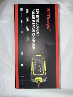 Rj-c120501 Rj Tianye 12v Intelligent Pulse Repar Charger Rj-c120501 Rj Tianye 12v Intelligent Pulse Repar Charger