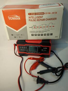 Rj-c121001a Rj Tianye Intelligent Pulse Repair Charger Red 12v/24v Rj-c121001a Rj Tianye Intelligent Pulse Repair Charger Red 12v/24v