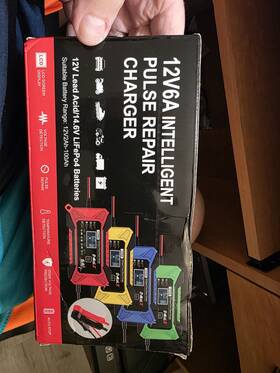 1206-2 Rohs -1206-2 12v6a Intelligent Pulse Repair Charger Automatic Battery