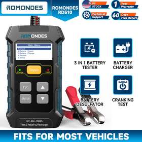 Romondes Rd510 3 1 100-2000 Cca Digital Auto Battery Analyzer Car Test Tool