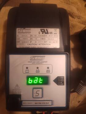 Cbhf2-r S.p.e. Electronica Industriale Made In Italy Battery Charger 36v