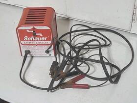 0122-02 Schauer Battery Charger 6/12amp Made In Usa Model