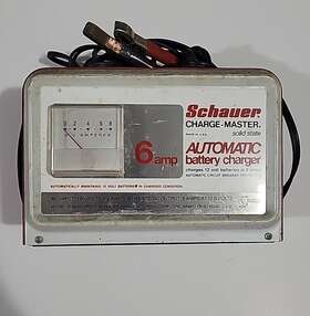 0134-02 Schauer Charge-master Auto Solid State Battery Charger 12volt 6 Amp